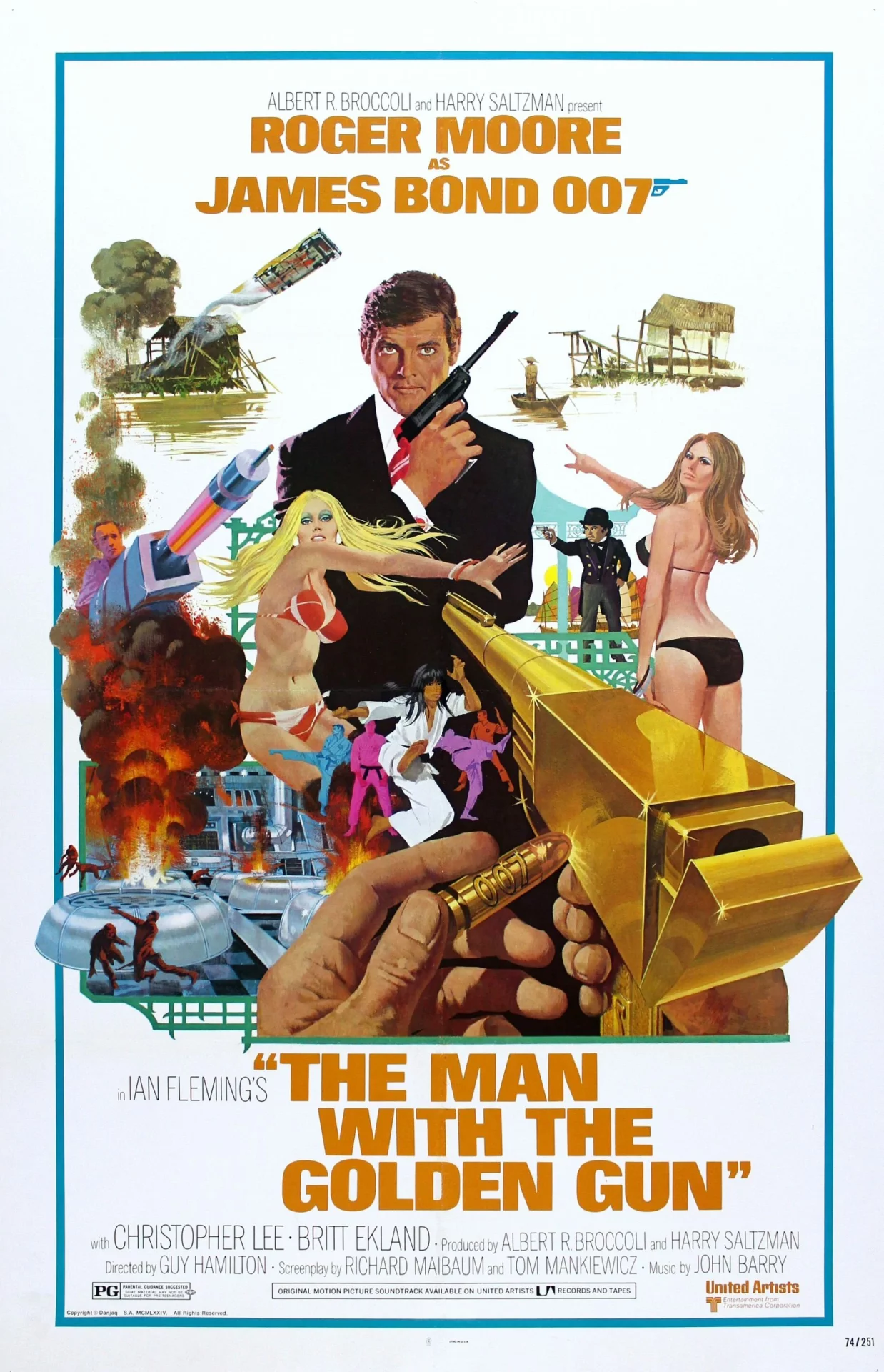 James Bond 007 The Man With The Golden Gun (1974) เจมส์ บอนด์ 007 ภาค 9: เพชฌฆาตปืนทอง